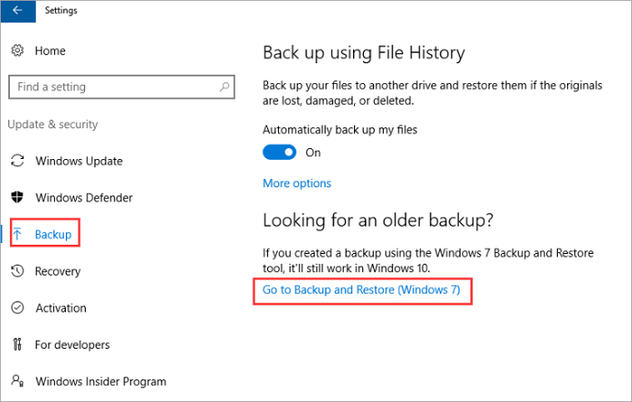 recover recycle bin from windows backup