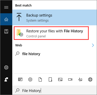 restore the previous version to undo shift deleted files