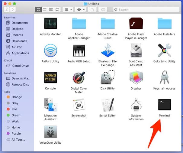 Photoshop restore unsaved file through Temp folder on Mac