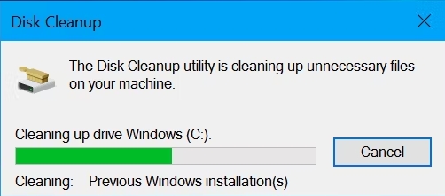 disk cleanup