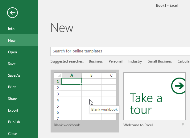 excel workbook