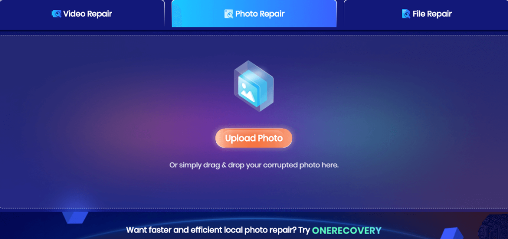 onerecovery photo repair