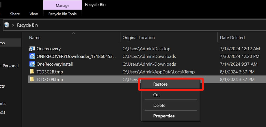 How to Recover TEMP Files in Windows 11/10?