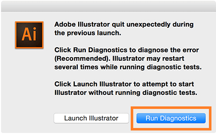 run diagnostics