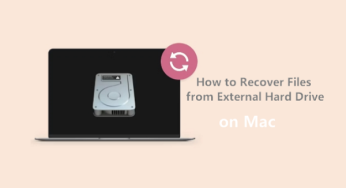 How to Recover Files from an External Hard Drive on Mac