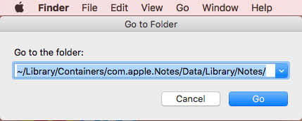 get back deleted notes on mac from temporary data