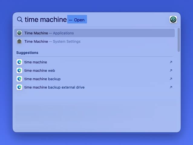 type Time Machine