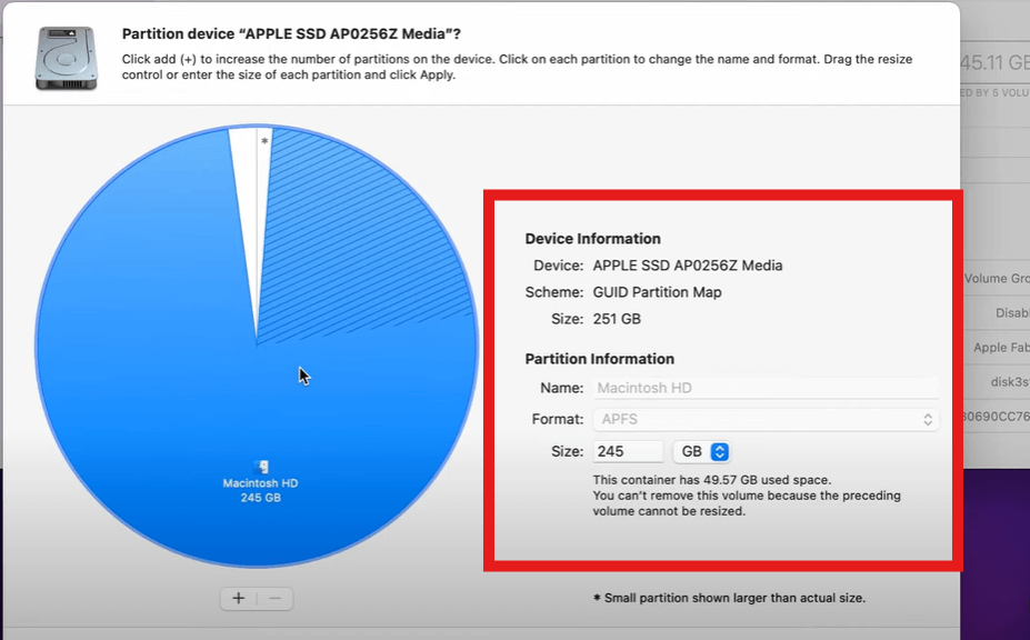 create a new partition