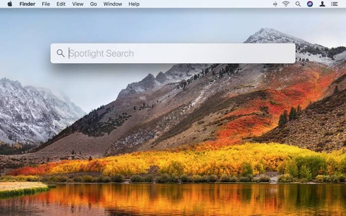 Use Spotlight to Find the Disappeared Desktop Files