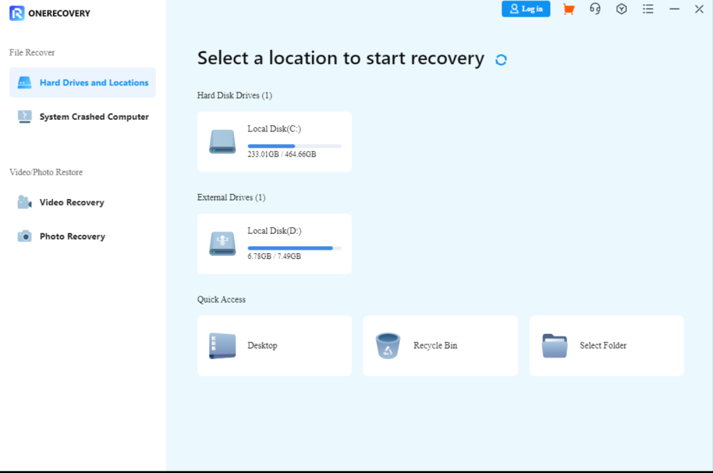recover deleted photos from sd card using onerecovery
