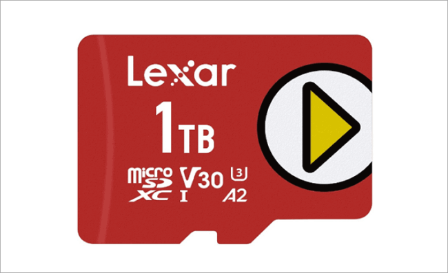 lexar play microsdxc for switch