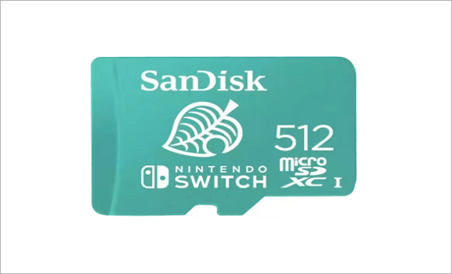 sandisk micro sd card for switch