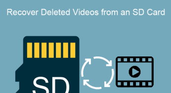 How to Get Back Deleted Videos from SD Card