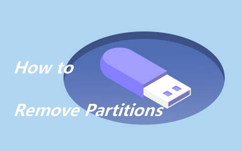 remove partition from usb flash drive