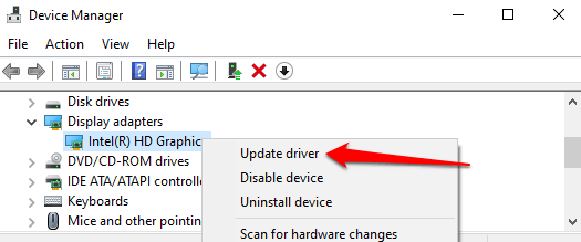 update driver